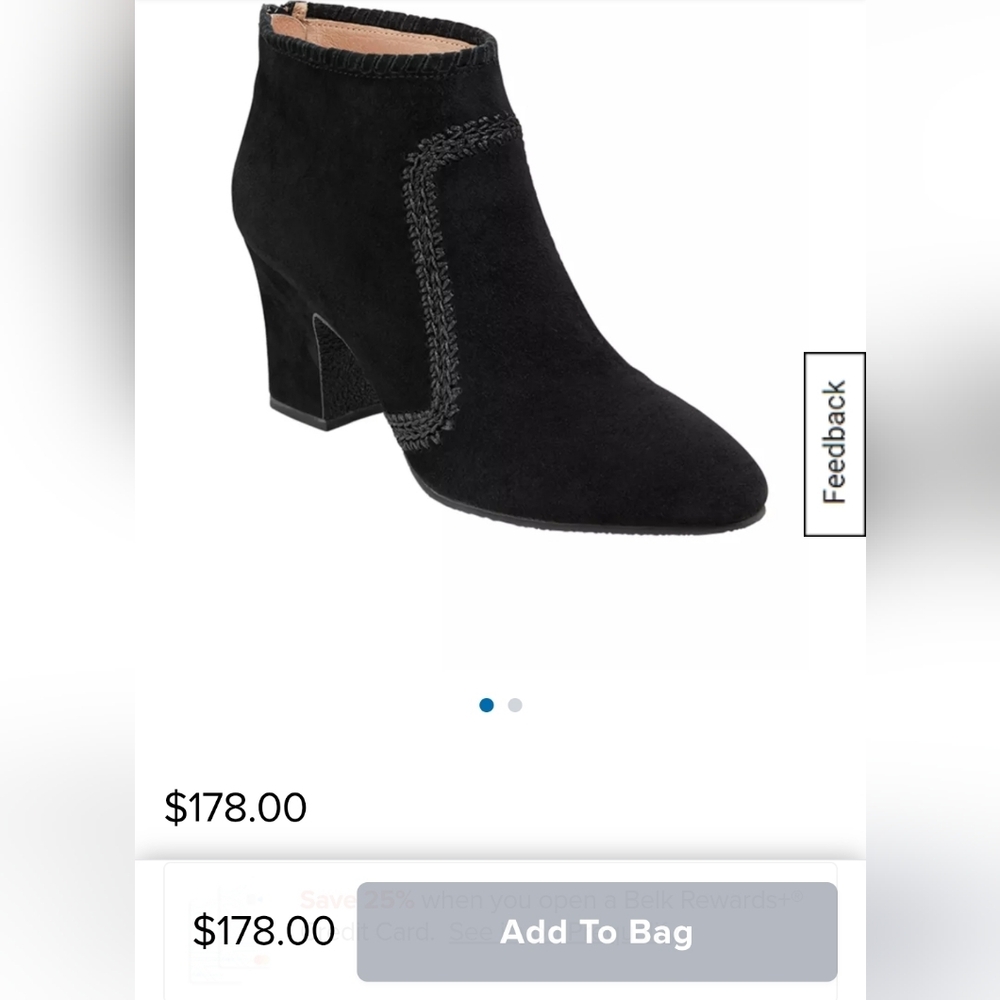 Jack Rogers Gemma Suede Booties Size 7 New - Picture 2 of 8